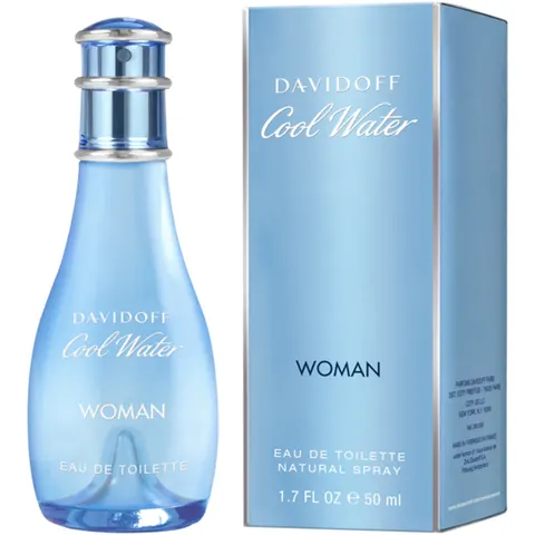 Davidoff Cool Water Woman transparent Eau de Toilette 50 ml