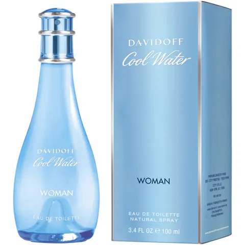 Davidoff Cool Water Woman transparent Eau de Toilette 100 ml