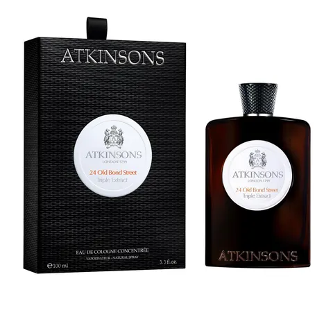 Atkinsons 24 Old Bond Street Triple Extract Schwarz Eau de Cologne 100 ml